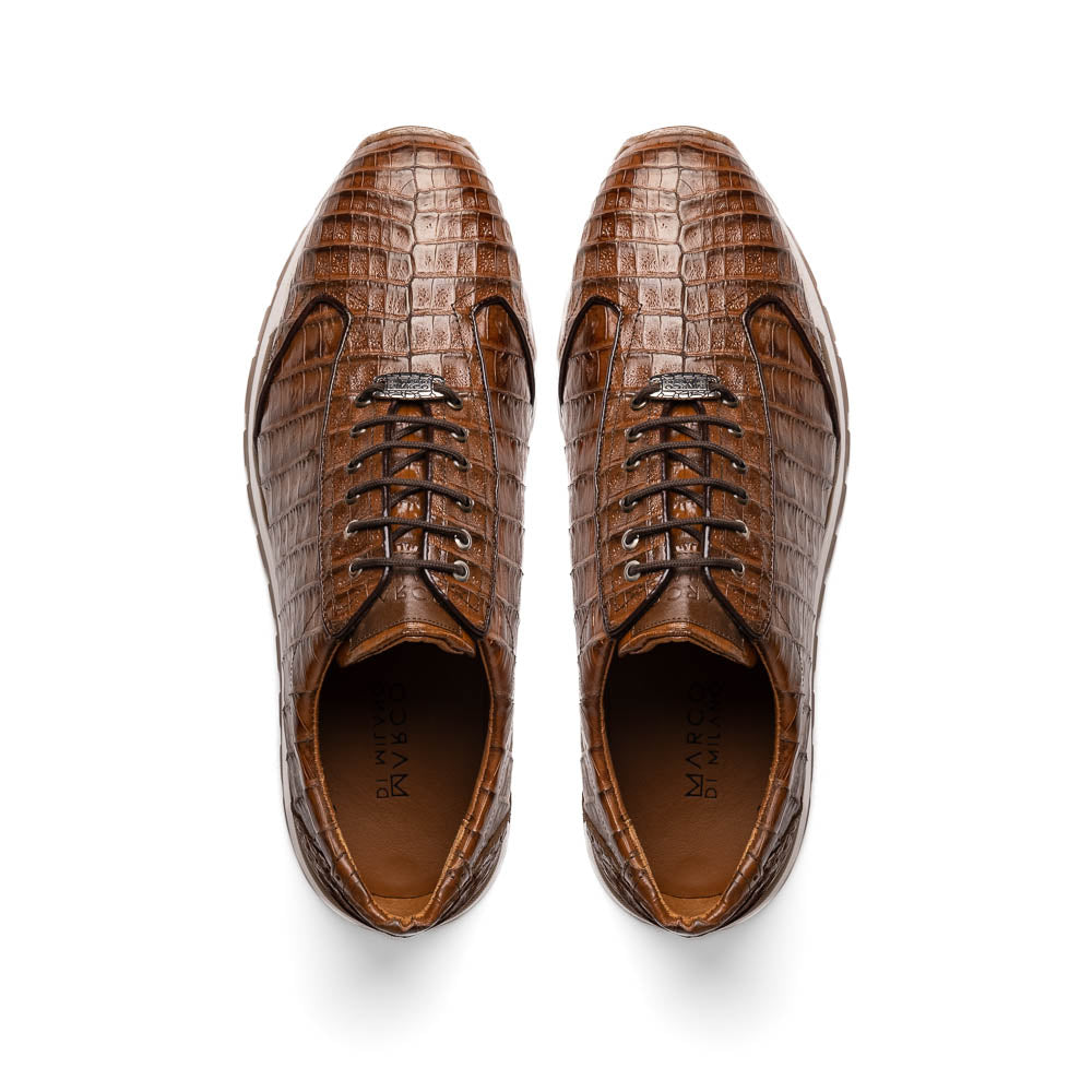 Marco Di Milano Alonzo Caiman Crocodile Sneakers Bay Apache