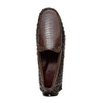 Marco Di Milano Alba Ostrich Leg Driving Shoe Tobacco