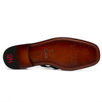 View product image 2: Marco Di Milano Albero Lizard & Goatskin Fisherman Sandal Black