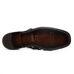 View product image 2: Marco Di Milano Albero Lizard & Goatskin Fisherman Sandal Brown
