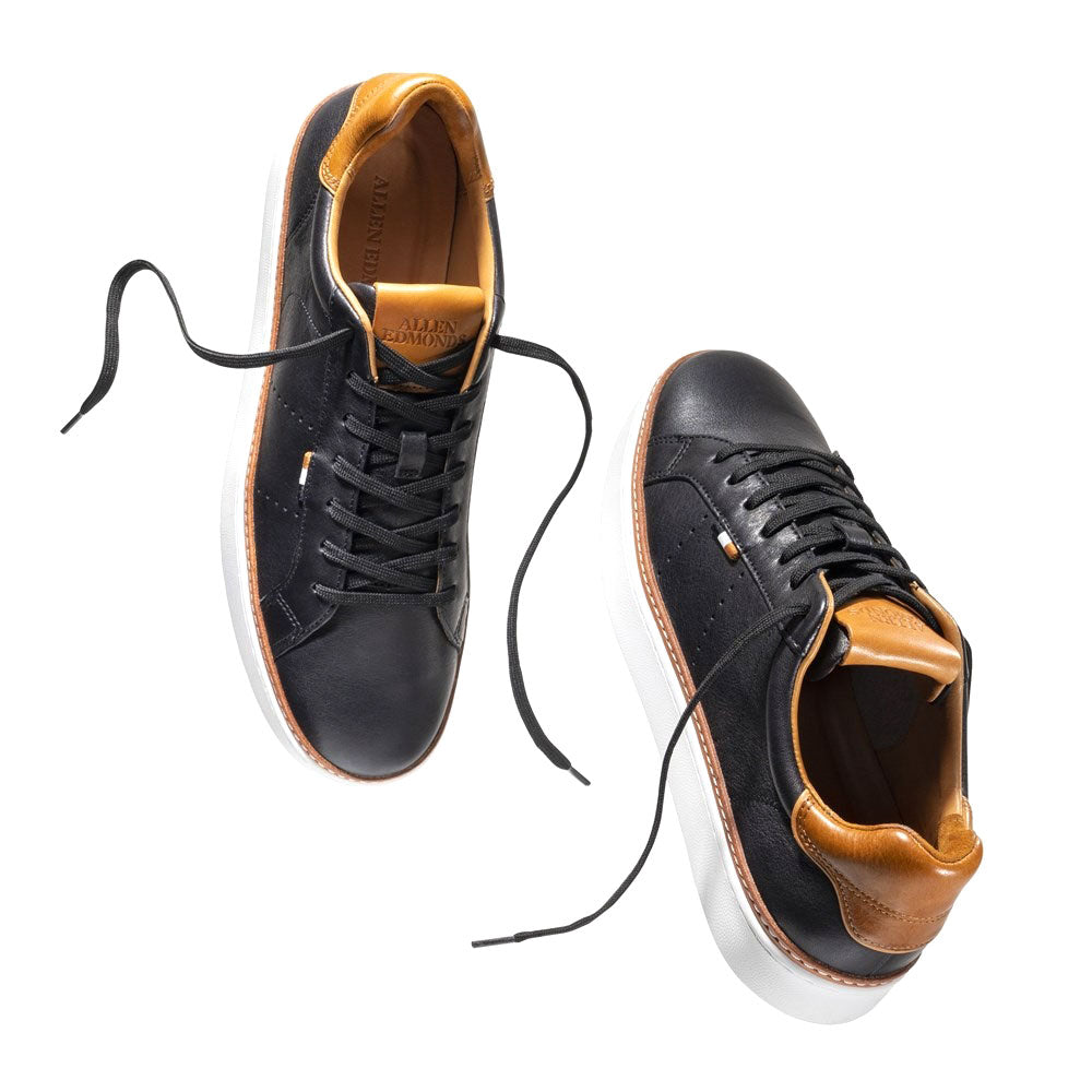 Allen Edmonds Alpha Lace-up Sneaker Black (4640)