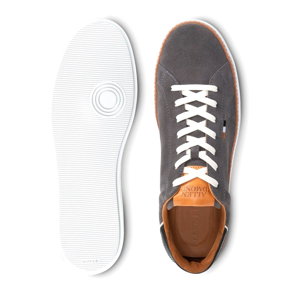 Allen Edmonds Alpha Suede Lace-up Sneaker Dark Grey (4643)