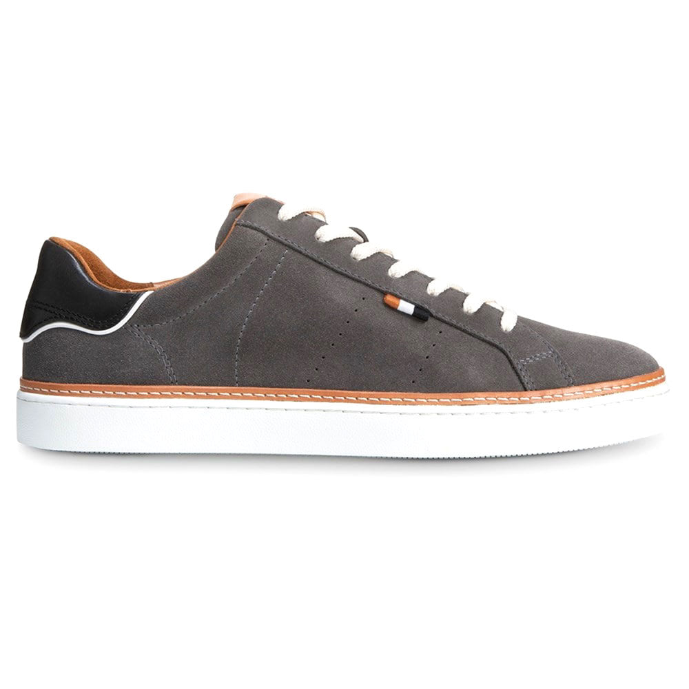 Allen Edmonds Alpha Suede Lace-up Sneaker Dark Grey (4643)