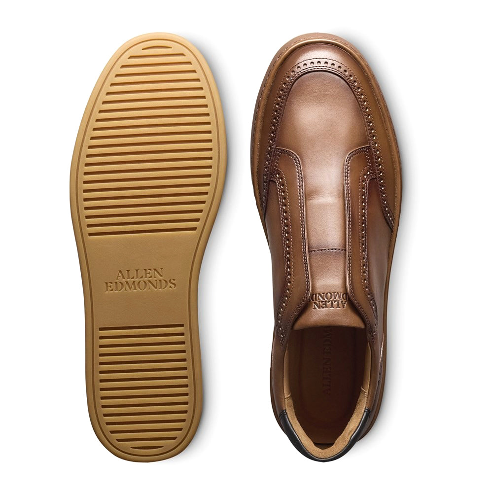 Allen Edmonds Beckett Slip On Sneakers Coffee (7619)