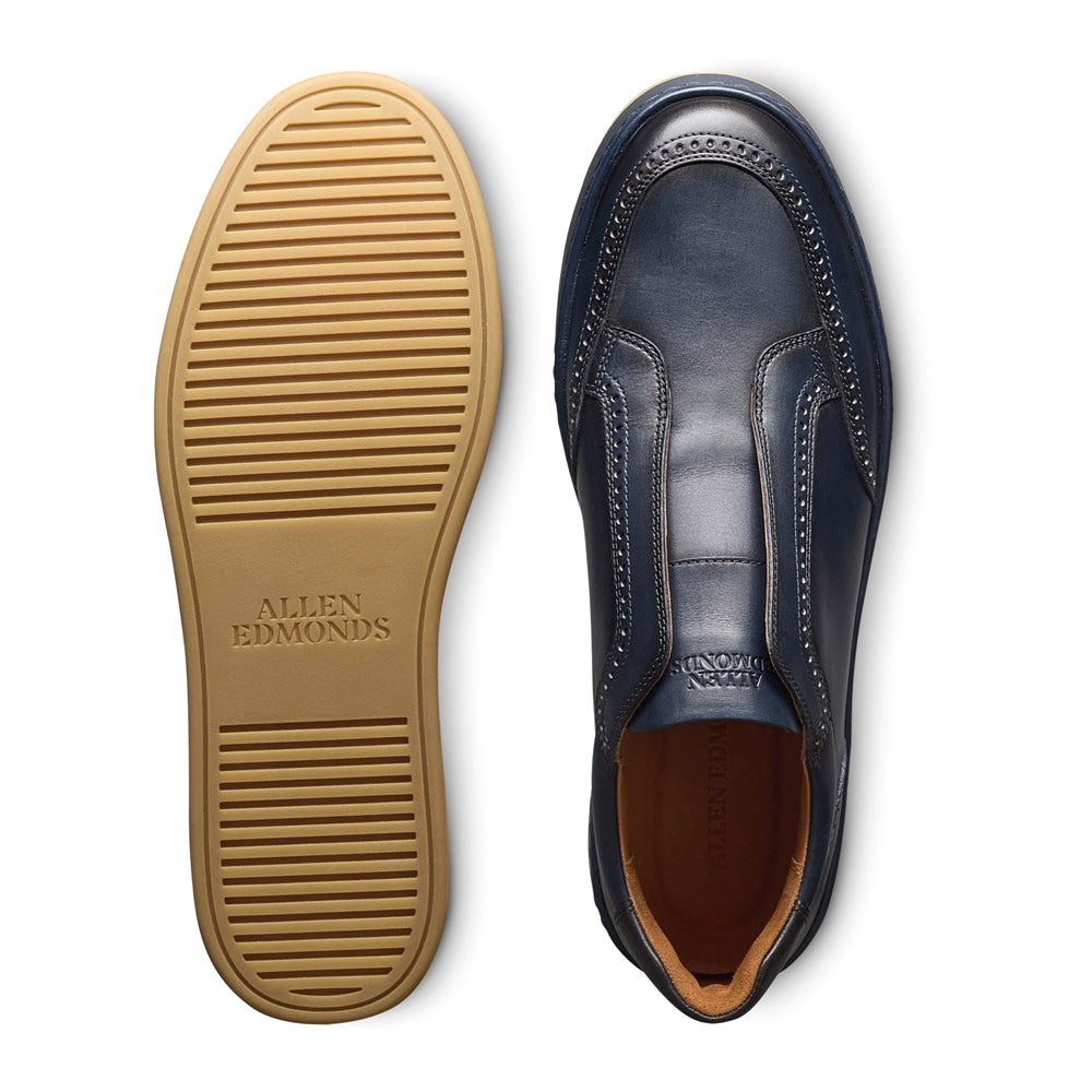 Allen Edmonds Beckett Slip On Sneakers Navy (7621)