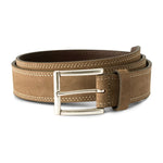 Allen Edmonds Bourbon Street Suede Dress Belt Taupe (1019532)