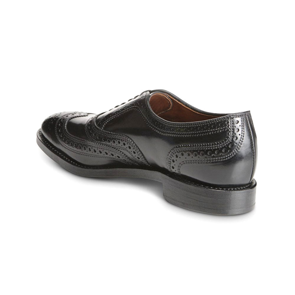 Allen Edmonds Cambridge Shell Cordovan Wingtip Dress Shoe Black (8605)
