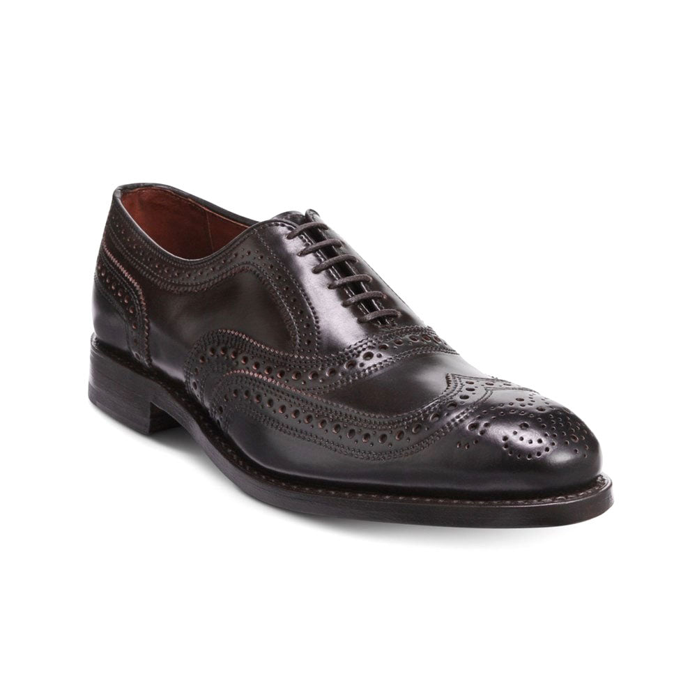 Allen Edmonds Cambridge Shell Cordovan Wingtip Dress Shoe Brown