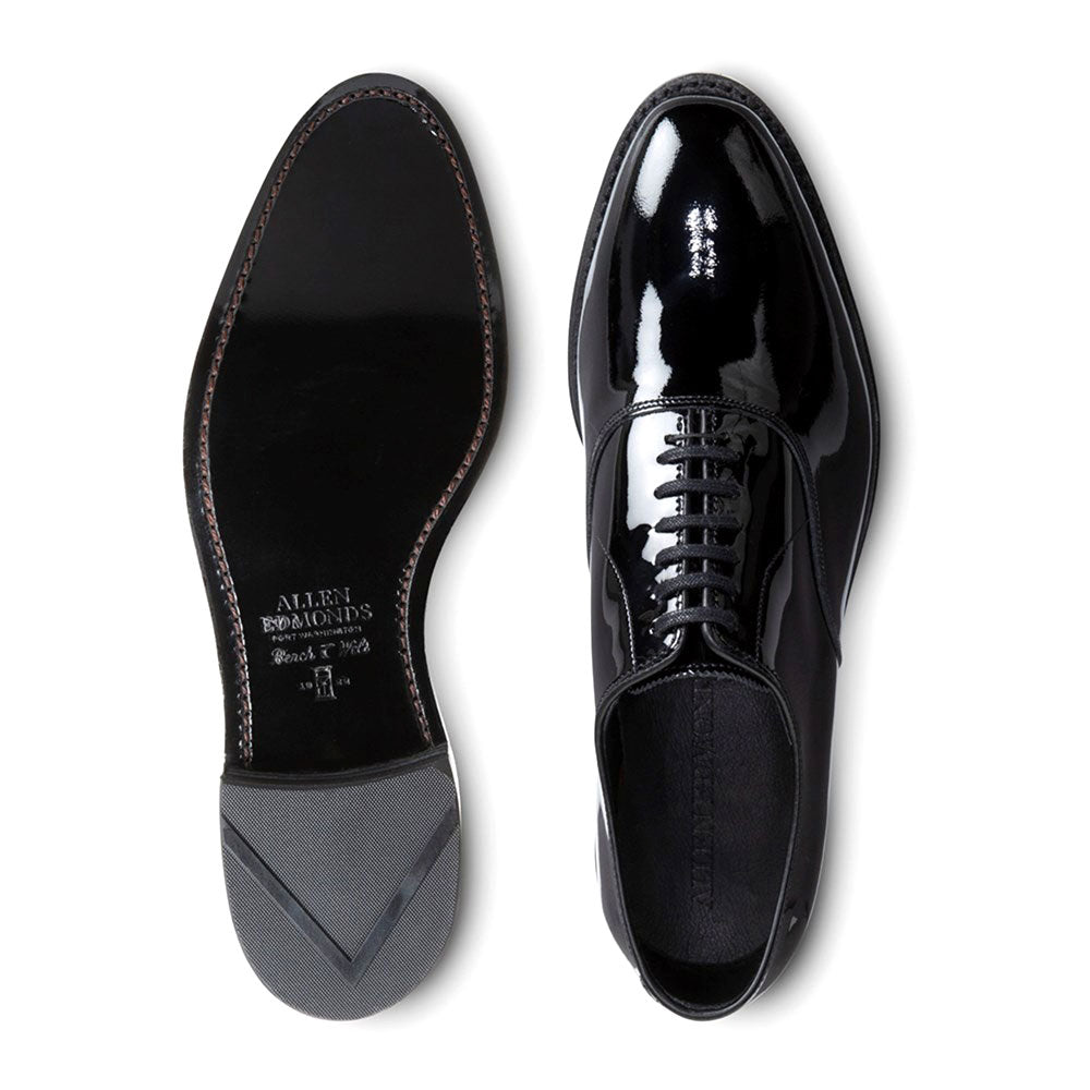 Allen Edmonds Carlyle Plain-toe Oxford Dress Shoe Black Patent (5537)