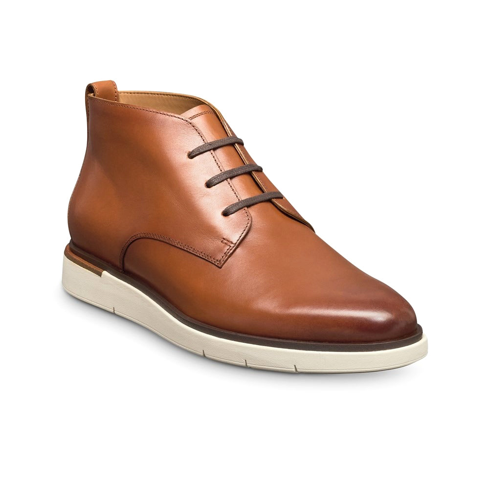 Allen Edmonds Carson Leather Hybrid Chukka Boots Dark Chili (7388)