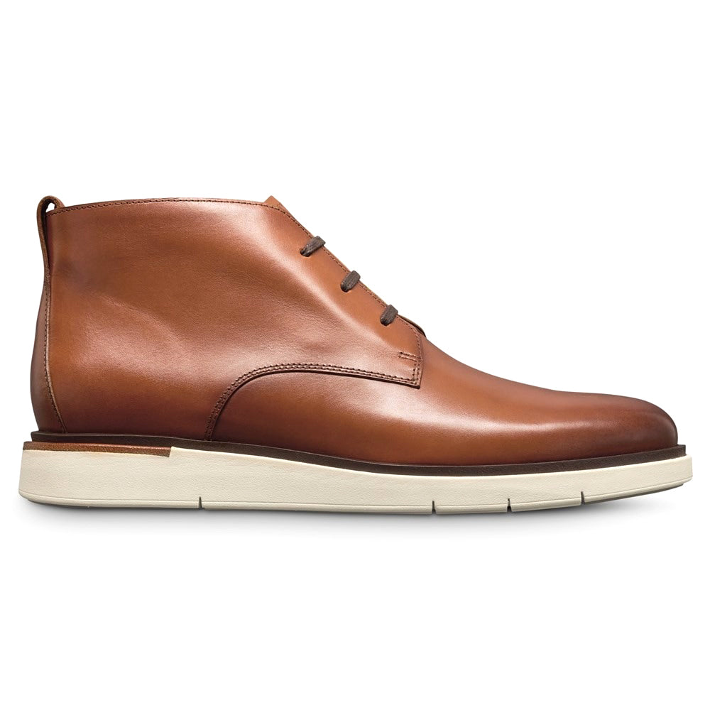 Allen Edmonds Carson Leather Hybrid Chukka Boots Dark Chili (7388)