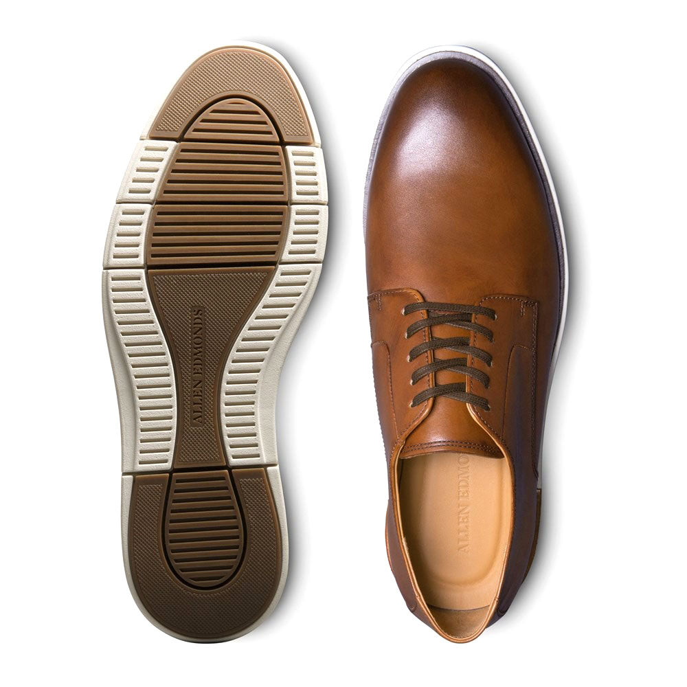 Allen Edmonds Carson Leather Lace-up Hybrid Derby Chili (6839