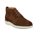 Allen Edmonds Carson Suede Hybrid Chukka Boots Polo Brown (7387)