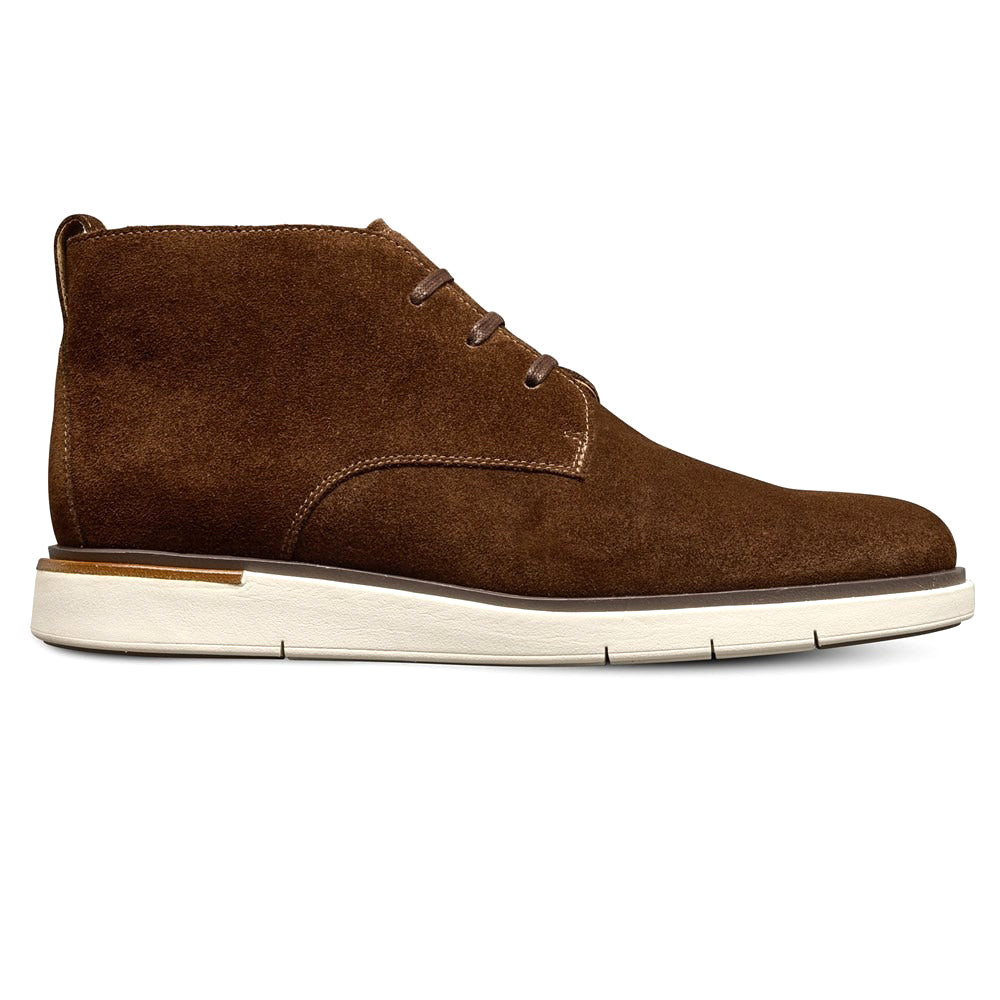 Allen Edmonds Carson Suede Hybrid Chukka Boots Polo Brown (7387)