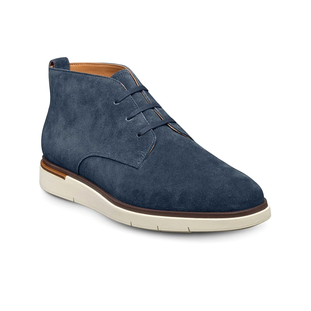 Allen Edmonds Carson Suede Hybrid Chukka Boots Sea (7386)