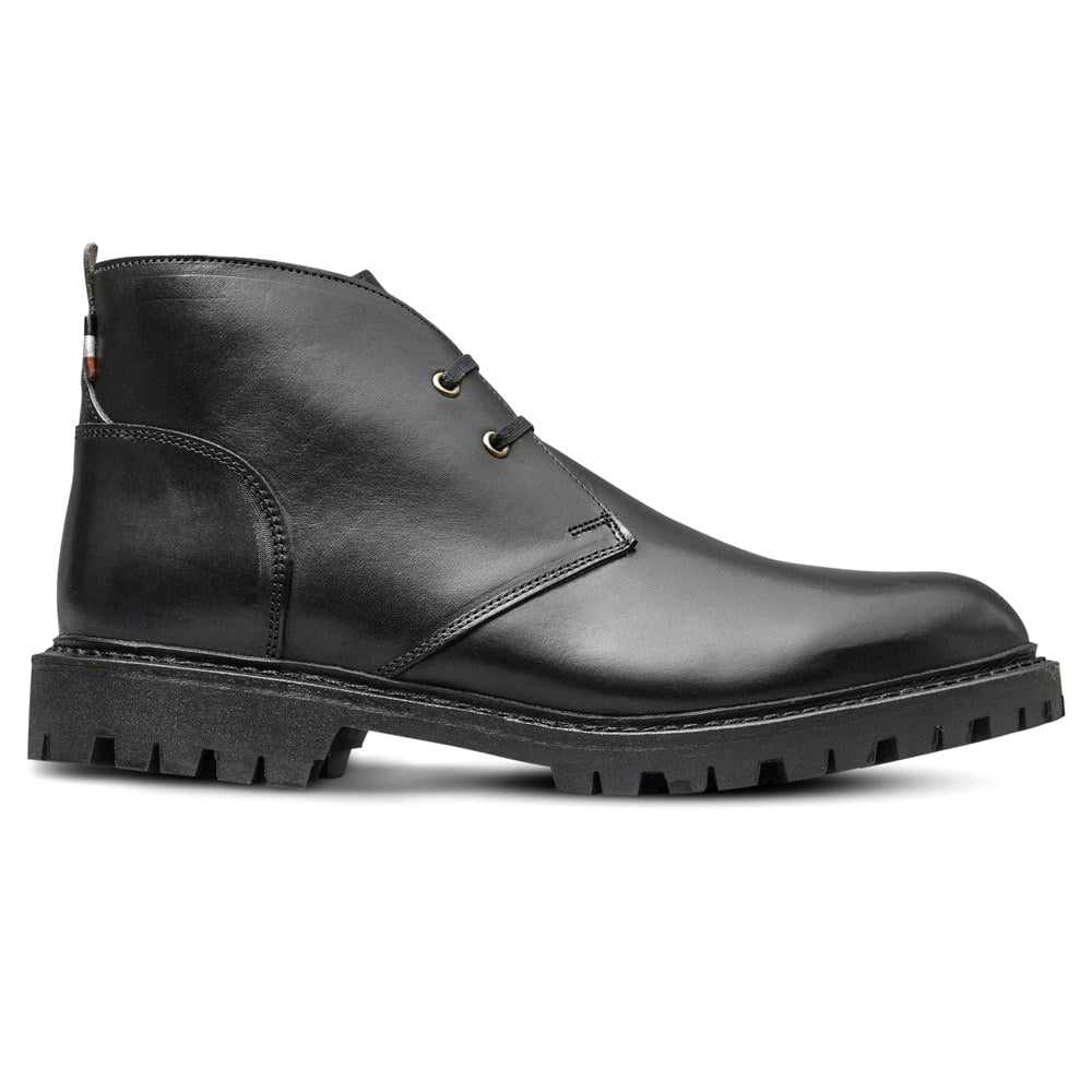 Allen Edmonds Chandler Leather Lug Chukka Boots Black (7553)