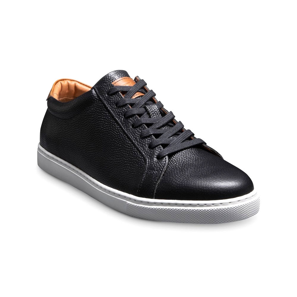 Allen Edmonds Courtside Football Grain Sneaker Black (6946)