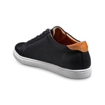 Allen Edmonds Courtside Football Grain Sneaker Black (6946)