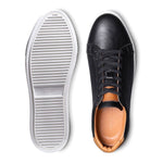 Allen Edmonds Courtside Football Grain Sneaker Black (6946)