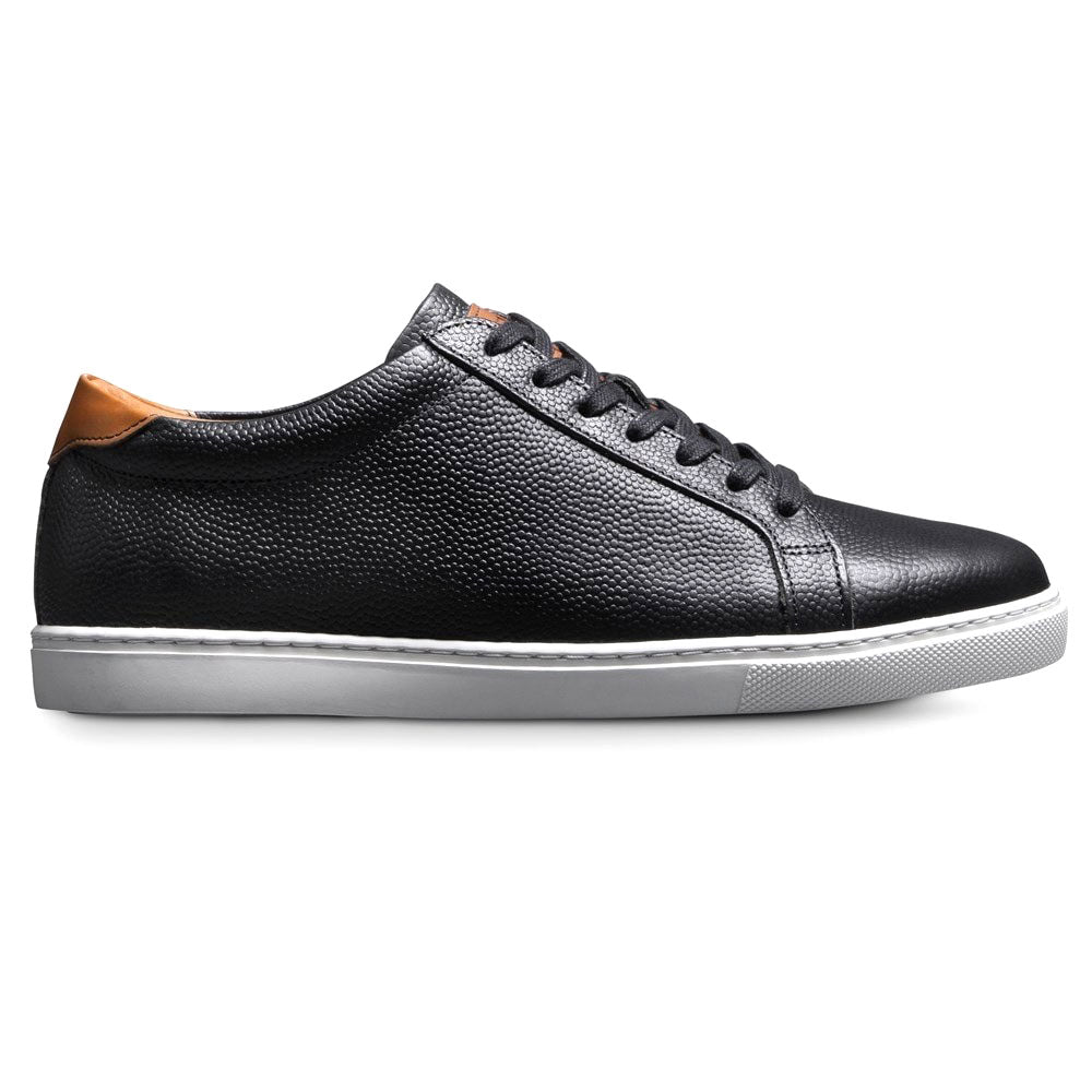 Allen Edmonds Courtside Football Grain Sneaker Black (6946)