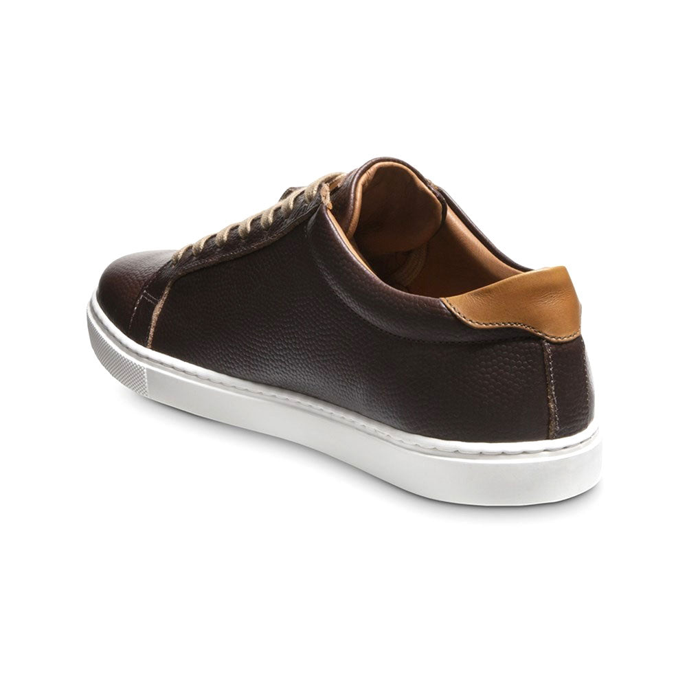 Allen Edmonds Courtside Football Grain Sneaker Brown (5979)