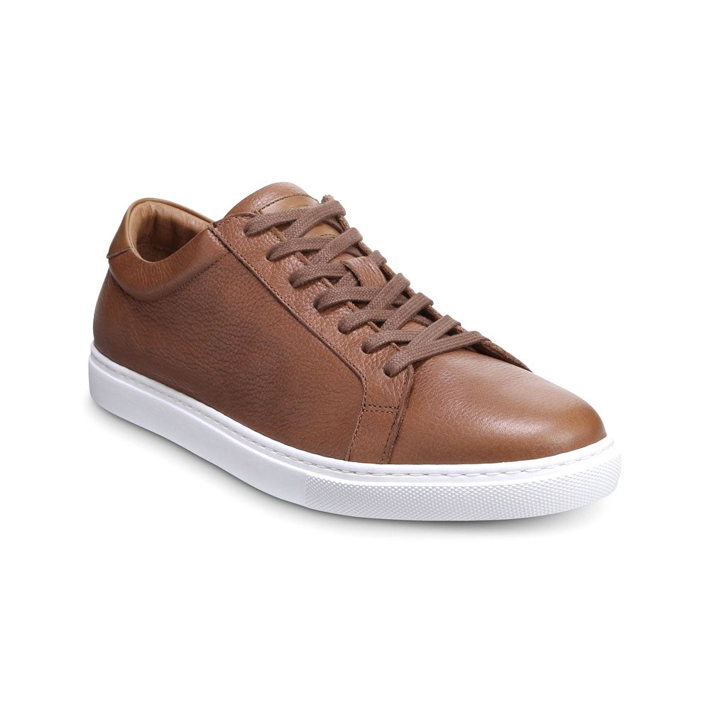 Allen Edmonds Courtside Leather Sneaker Walnut Brown (3578)