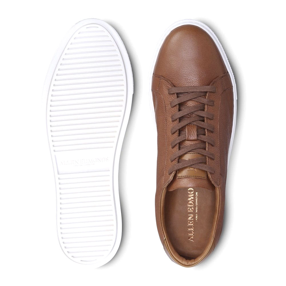 Allen Edmonds Courtside Leather Sneaker Walnut Brown (3578)