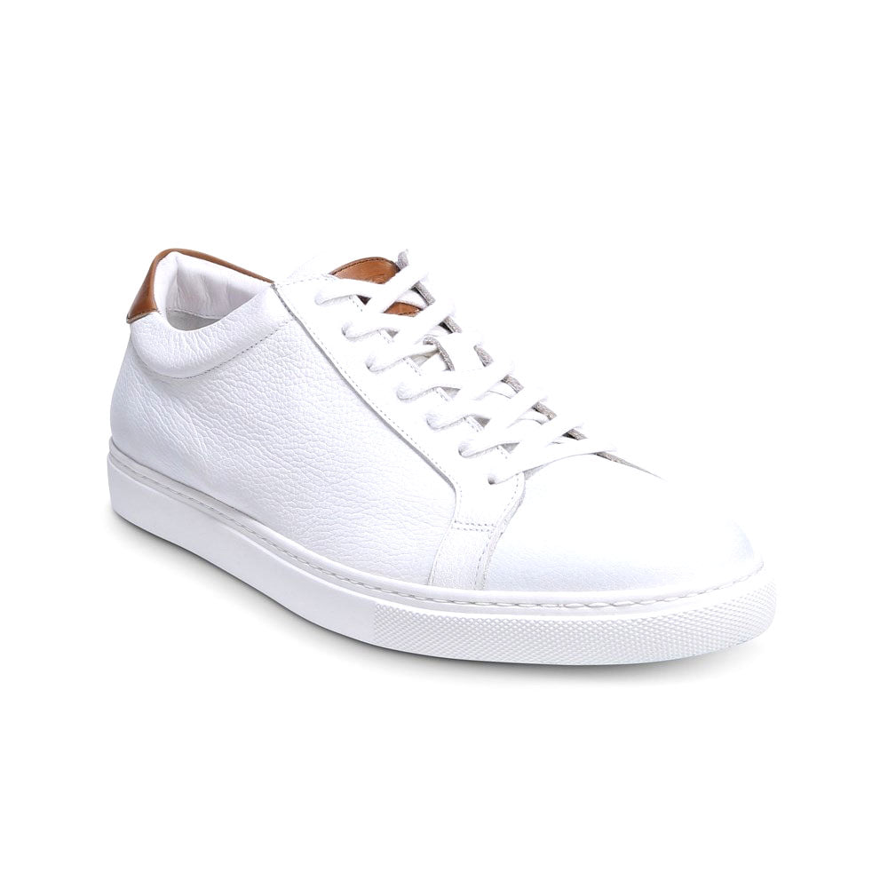 Allen Edmonds Courtside Leather Sneaker White (3580)