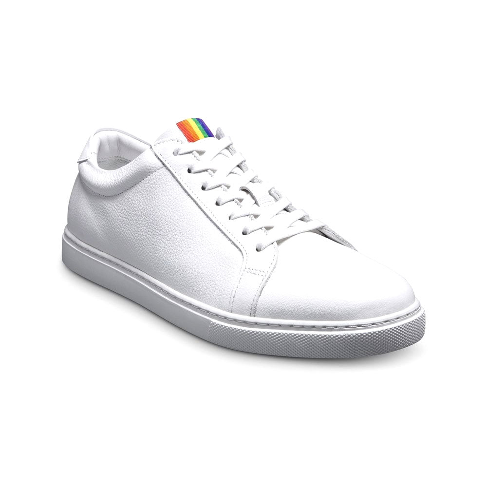 Allen Edmonds Courtside Pride Sneaker White (6917)