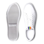 Allen Edmonds Courtside Pride Sneaker White (6917)