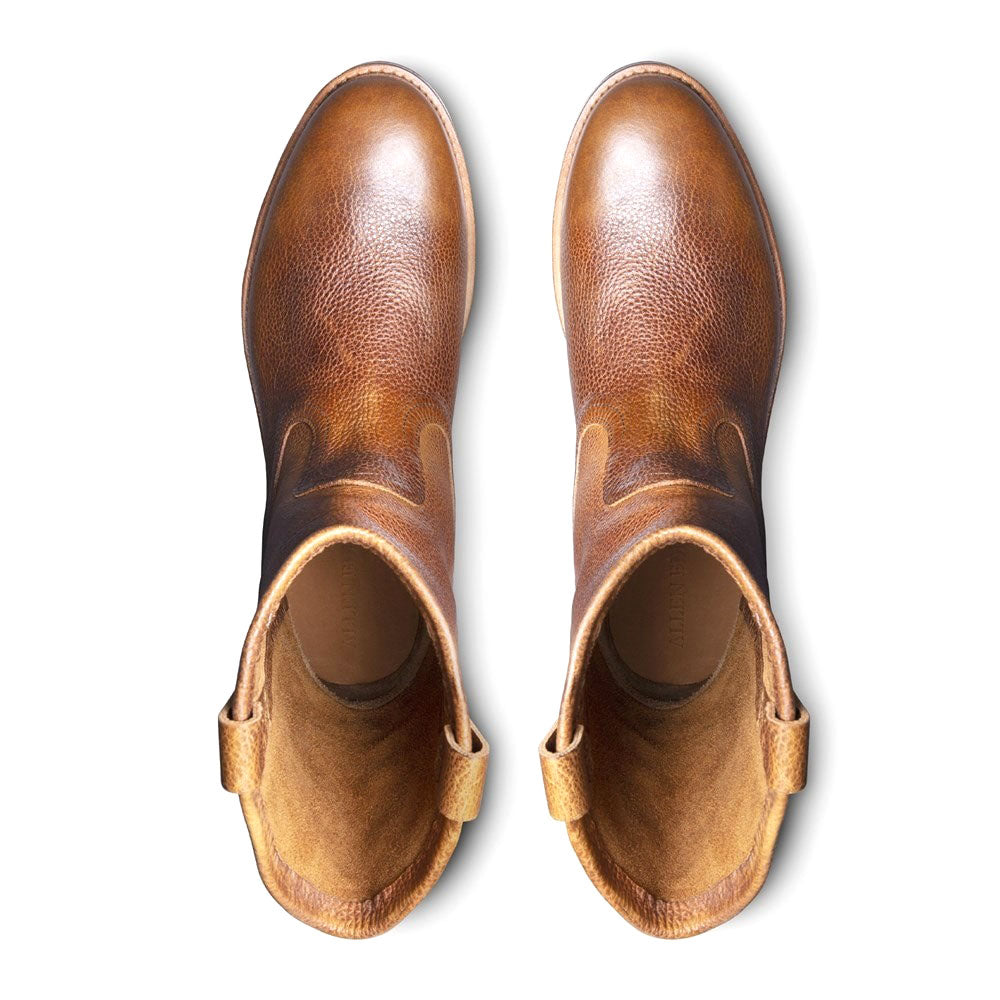 Allen Edmonds Dallas Leather Roper Boot Cheyenne Brown (6732)