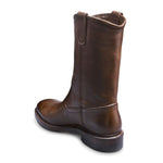 Allen Edmonds Dallas Leather Roper Boot Dark Brown Grain (6575)