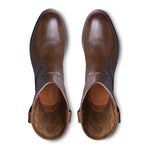 Allen Edmonds Dallas Leather Roper Boot Dark Brown Grain (6575)