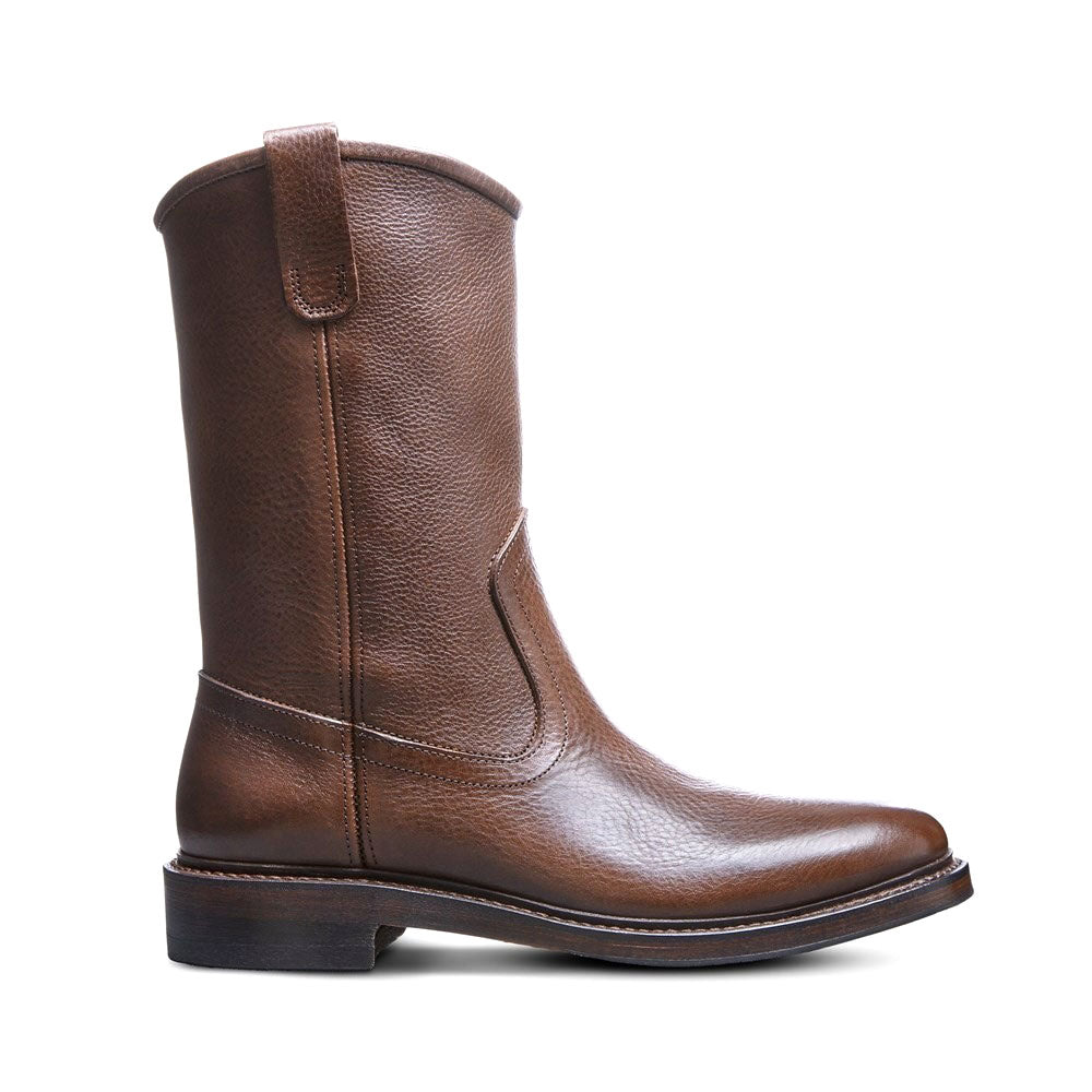 Allen Edmonds Dallas Leather Roper Boot Dark Brown Grain (6575 ...