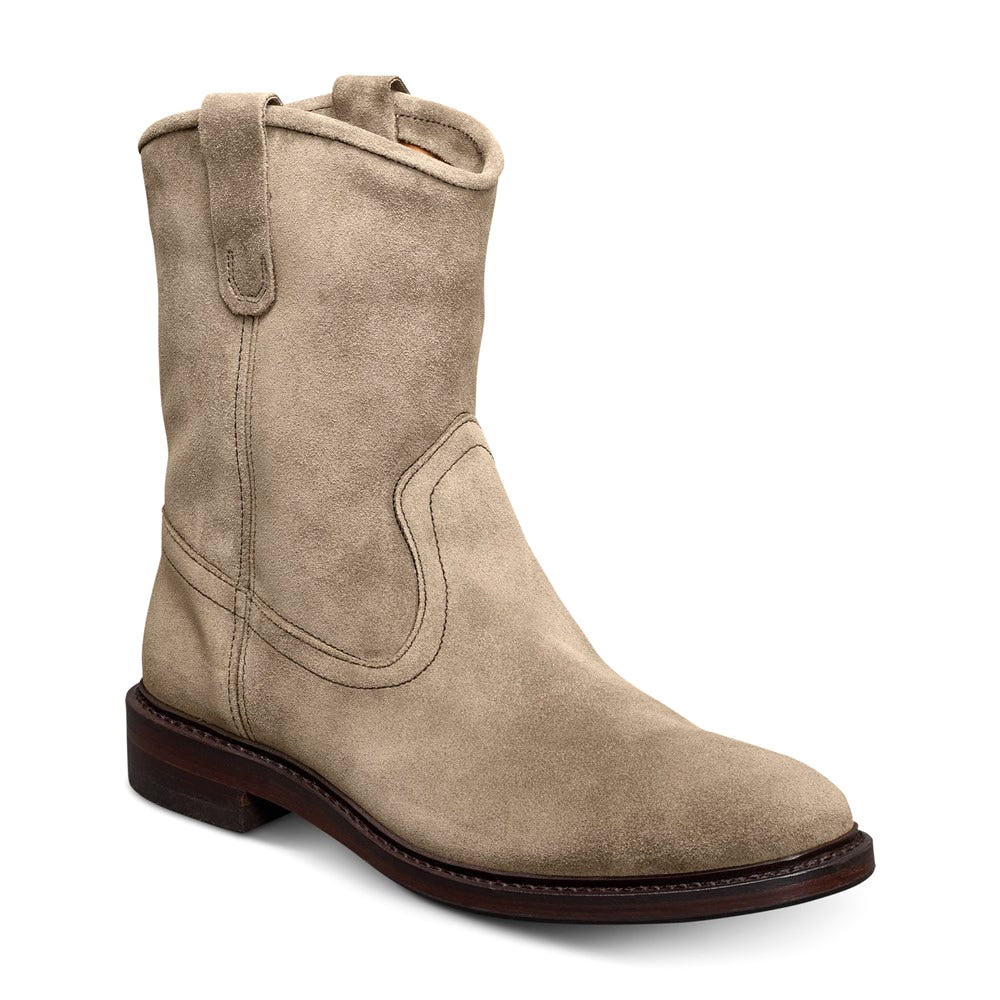 Allen Edmonds Dallas Roper Suede Low Boots Light Brown (7703)