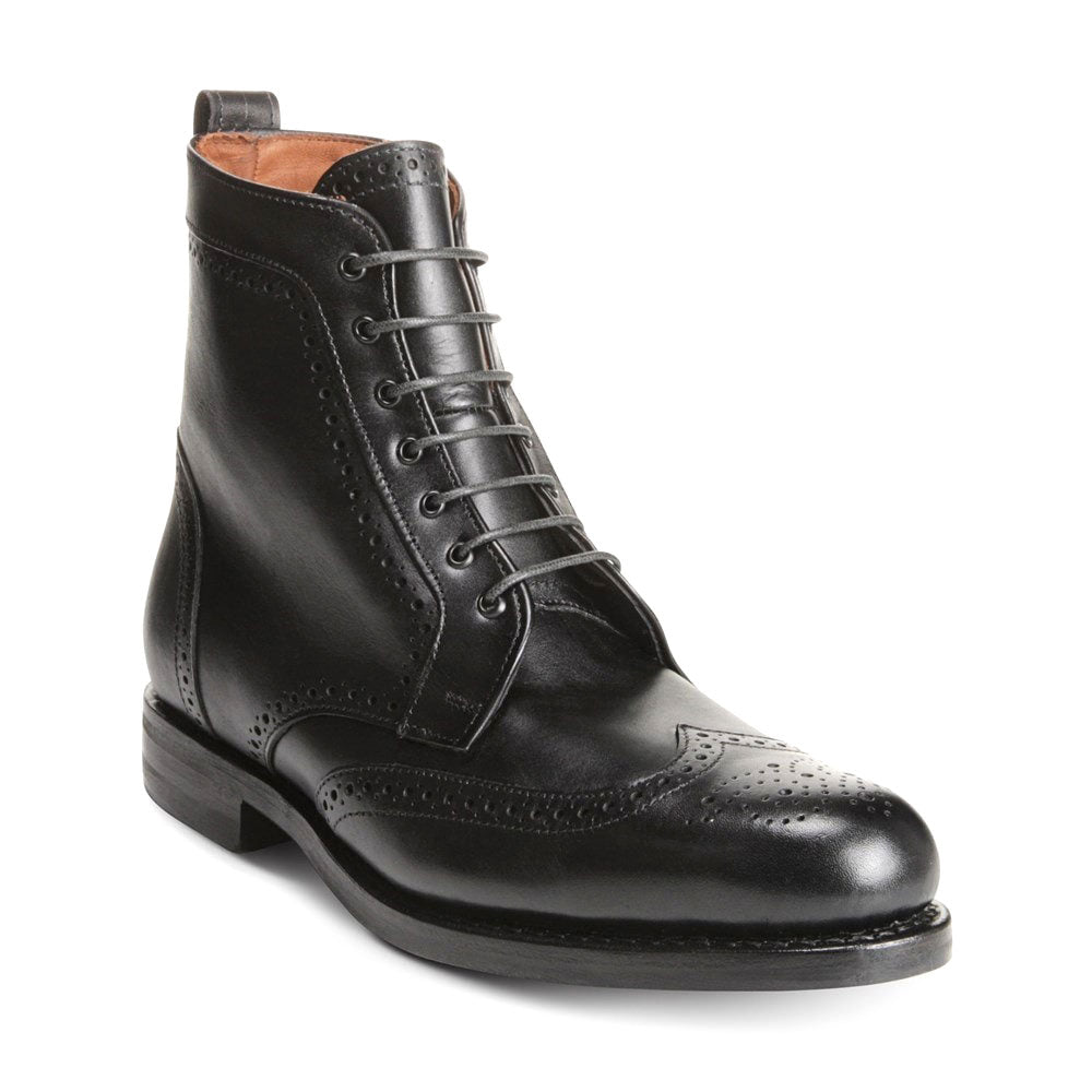 Allen Edmonds Dalton Wingtip Dress Boot Black (1115)