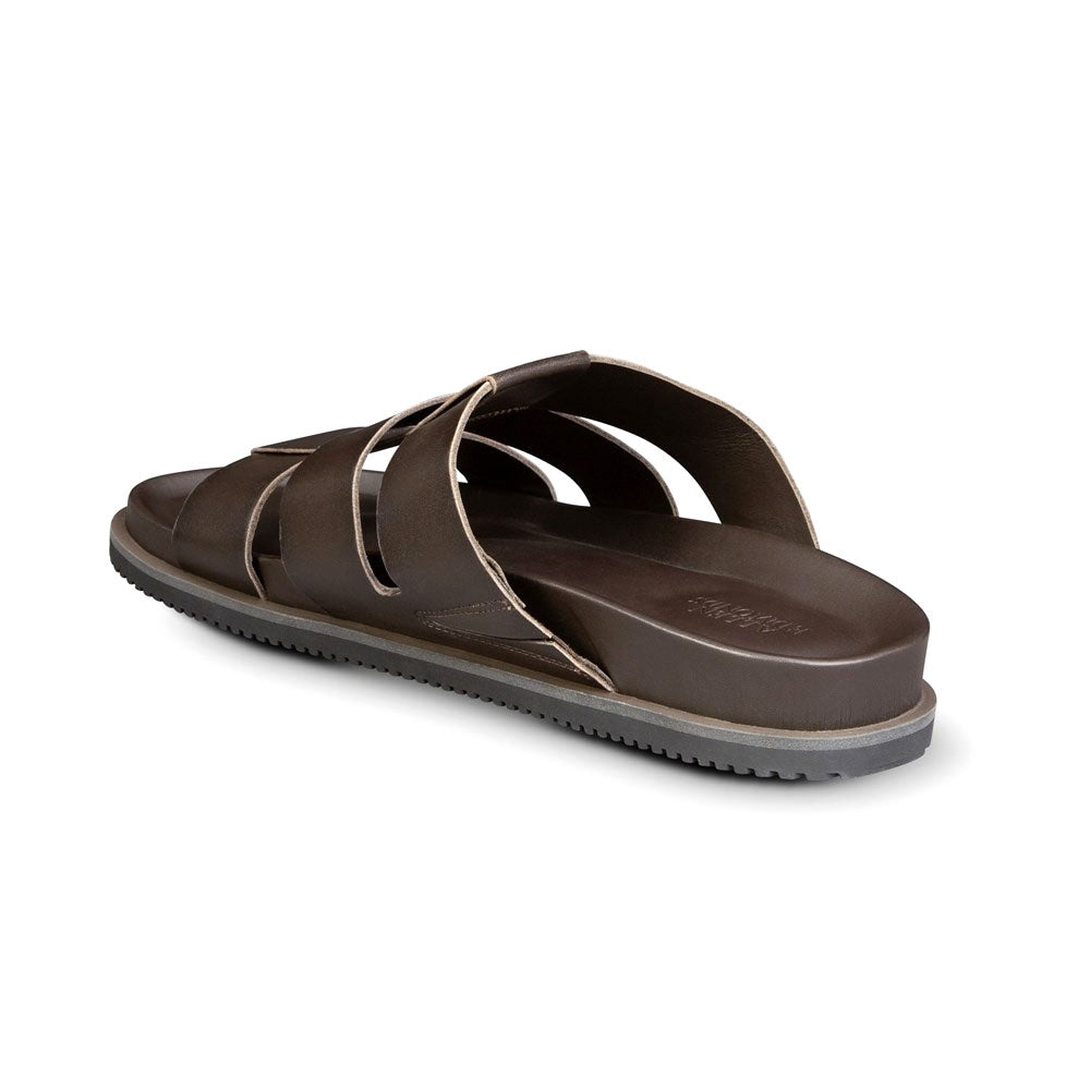 Allen Edmonds Davis Leather Sandal Dark Brown (6957)