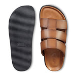 Allen Edmonds Davis Leather Sandal Luggage (6958)