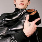 Allen Edmonds Drake Derby Dress Shoe Black (6533)
