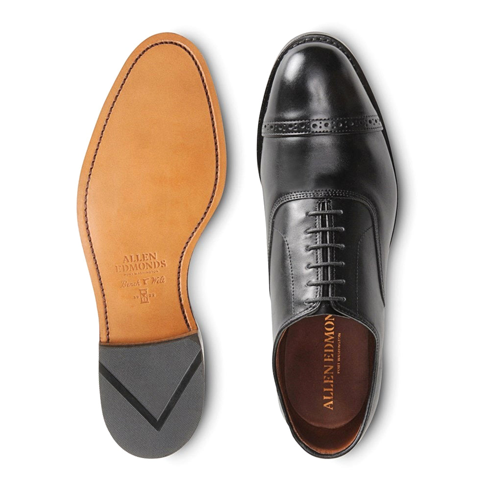 Allen Edmonds Fifth Avenue Cap-toe Oxford Dress Shoes Black (5705)