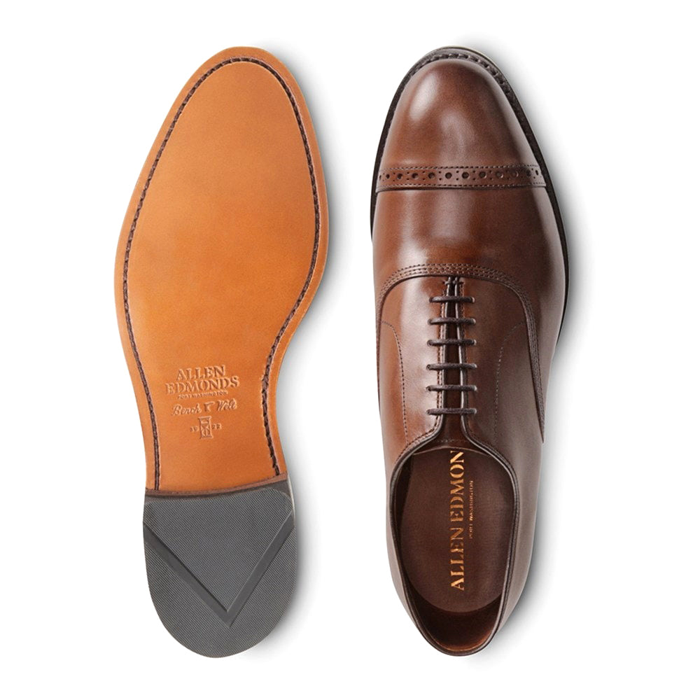 Allen Edmonds Fifth Avenue Cap-toe Oxford Dress Shoes Coffee Brown (2175)