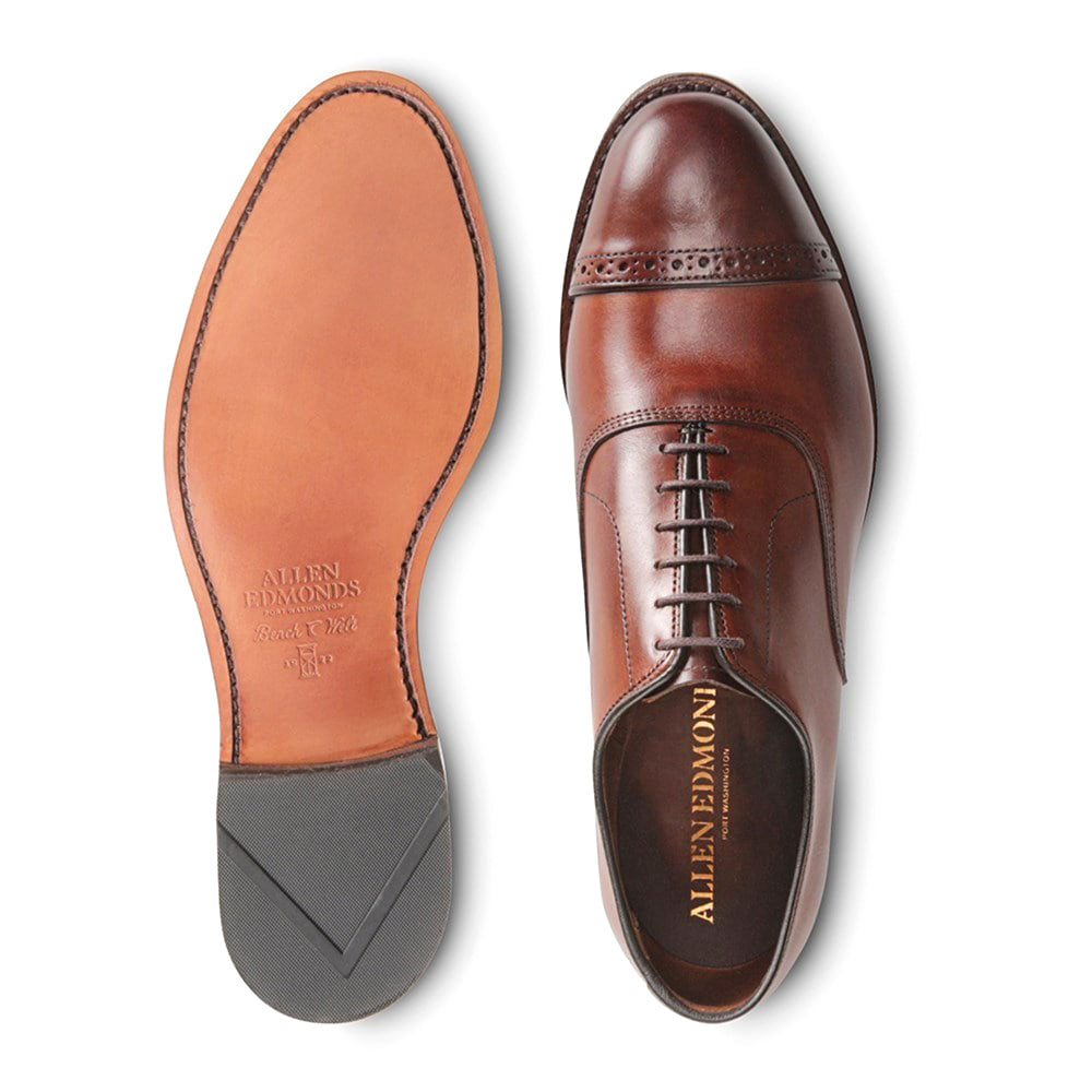 Allen Edmonds Fifth Avenue Cap-toe Oxford Dress Shoes Dark Chili