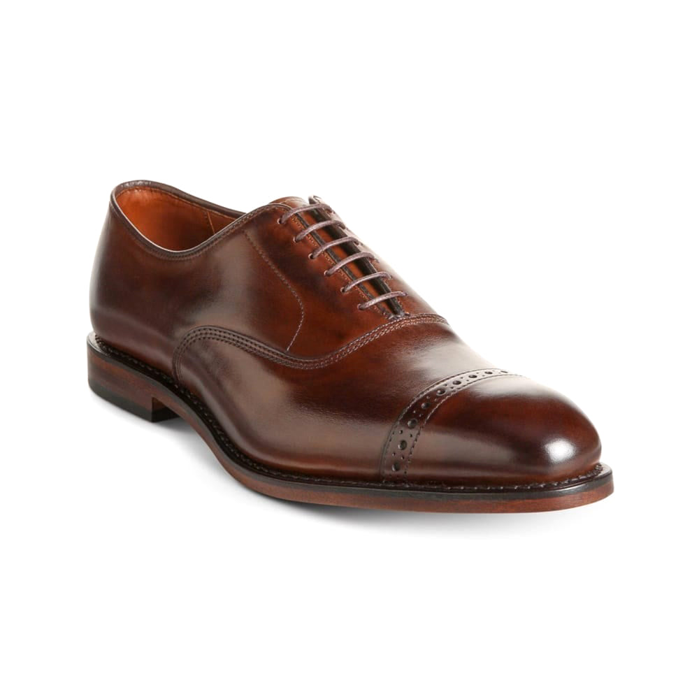 allen edmonds fifth avenue cap-toe leather oxford dress shoe reviews Men's Cap-Toe Oxfords - Park Avenue - Dark Chili