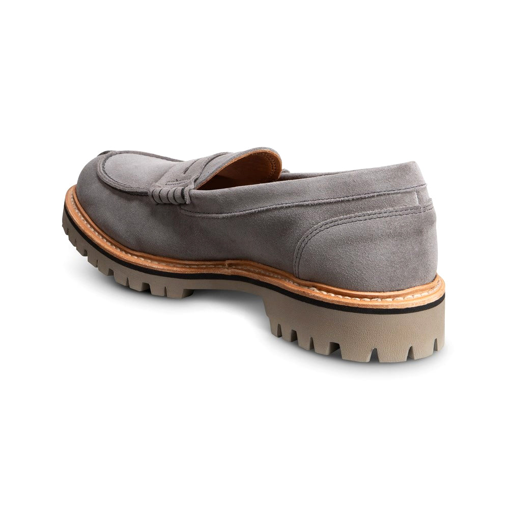 Allen Edmonds Freeport Suede Weatherproof Penny Loafers Grey (5349)