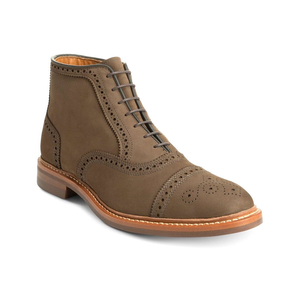 Allen Edmonds Hamilton Nubuck Weatherproof Oxford Dress Boot Brown (5125)