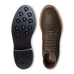 Allen Edmonds Higgins Mill Waxed Suede Weatherproof Boot Brown (3187)