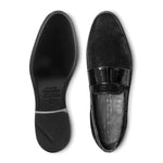 Allen Edmonds Holiday James Velvet & Patent Leather Dress Loafer Black (7327)