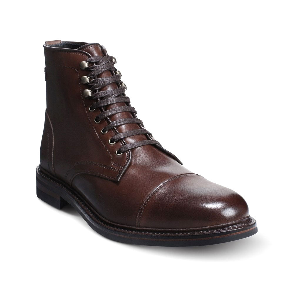 Allen Edmonds Landon Cap-toe Boot Mahogany Brown (3974)