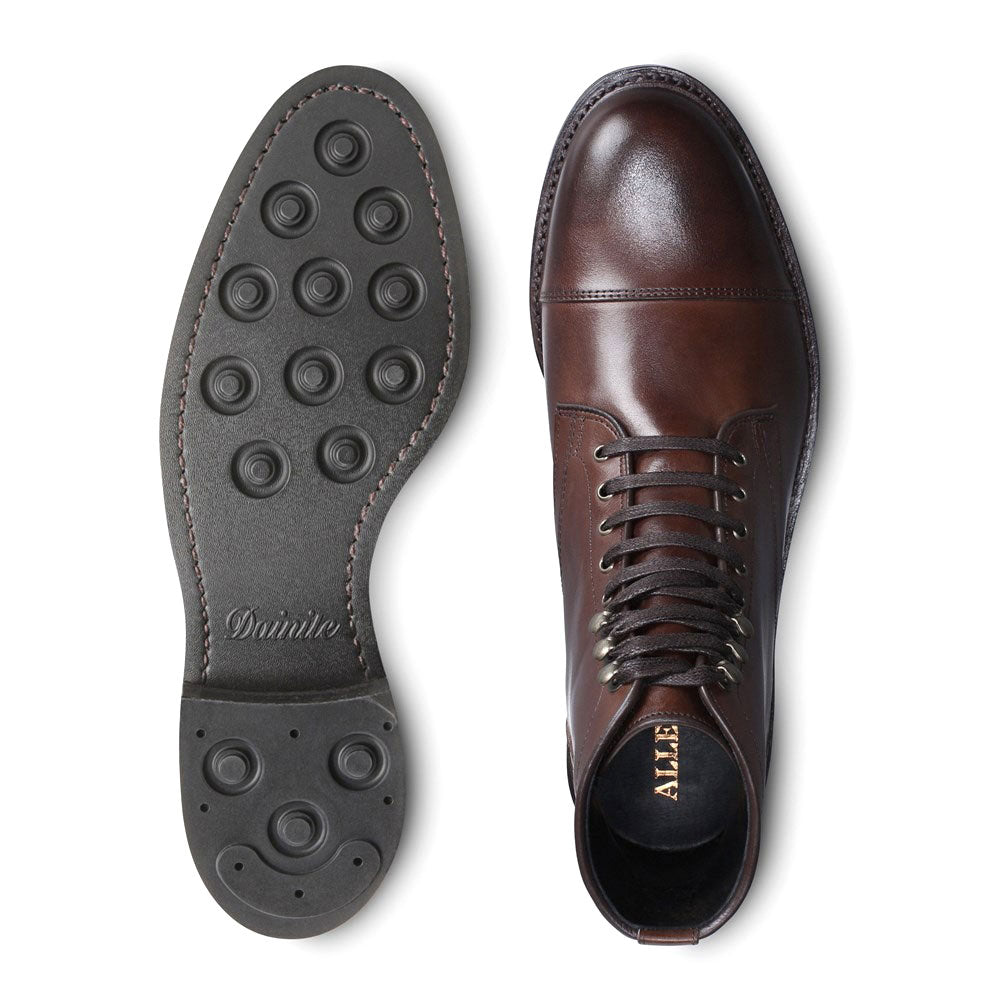 Allen Edmonds Landon Cap-toe Boot Mahogany Brown (3974)