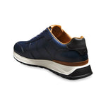 Allen Edmonds Lawson Leather Lace-up Sneaker Navy (5671)